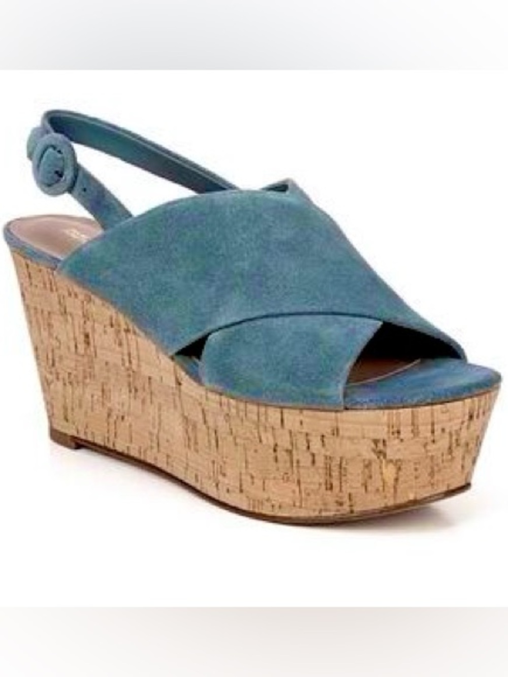 Diane von Furstenberg Juno Suede Wedge Sandals